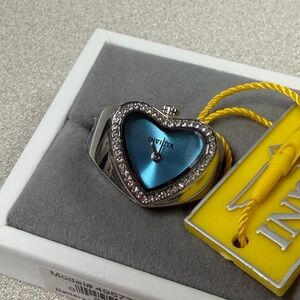 Invicta Mini Angel Women’s Ring Watch 18.5mm Steel 49573